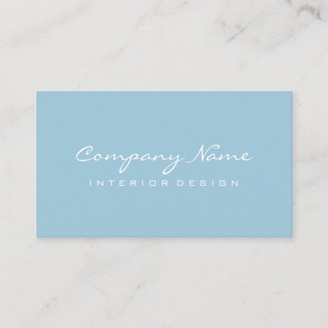 Sophisticated minimalist business card template (Front)