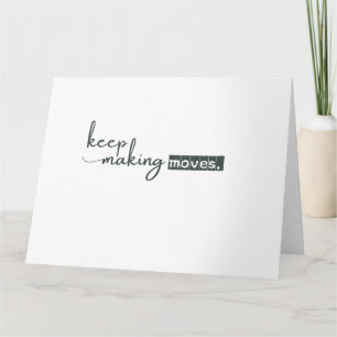 Sophisticated minimalist card
