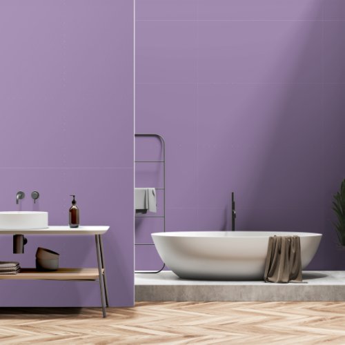 Sophisticated Minimalist Solid Violet Wallpaper