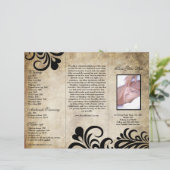 Sophisticated Modern Designer Salon Brochure (Standing Front)