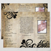 Sophisticated Modern Designer Salon Brochure (Front/Back)