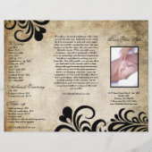 Sophisticated Modern Designer Salon Brochure NF (Front)