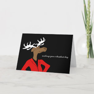 Sophisticated Moose Card