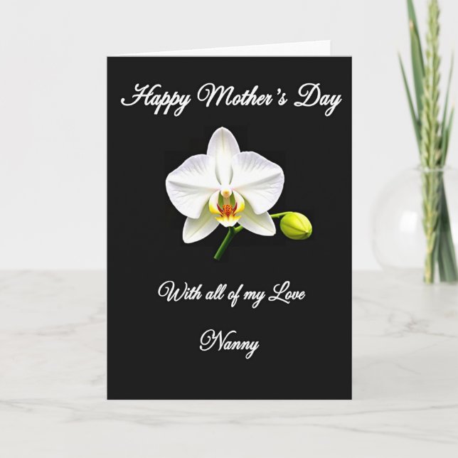 Sophisticated Mothers Day Card (Front)
