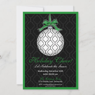 Sophisticated Pattern Ornament Invitation