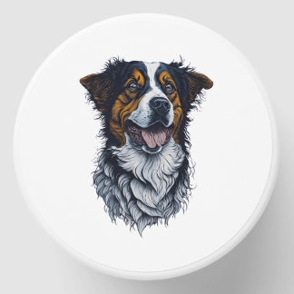 Sophisticated Pooch Portraits Trendy Dog Head Arti Mini Candle Favors