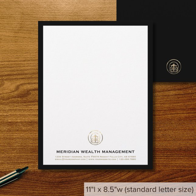 Sophisticated Professsional Letterhead (Creator Uploaded)