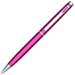 Sophisticated Purple-Accented 4G Ballpoint Pen<br><div class="desc">4G Ballpoint Pen – Purple body with shiny chrome parts, indicator, and chrome ring. Designed for its strong connectivity lines, which accent the eye-catching ornament placed on the clip, the 4G Ballpoint Pen is sure to attract attention. With a purple finish and optional Monteverde brand "Soft Roll" cross-style refills, this...</div>