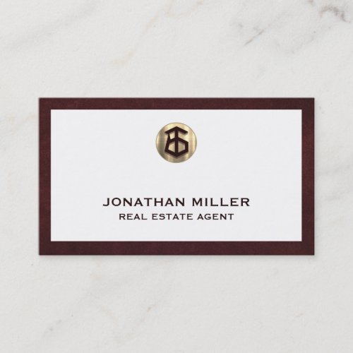 Sophisticated Real Estate Business Card
