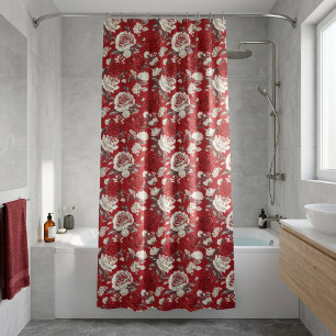 Sophisticated Rose  Shower Curtain