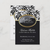 Sophisticated Salon and Spa Appointment Card (Front/Back)