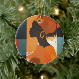 Sophisticated Soul Ceramic Ornament