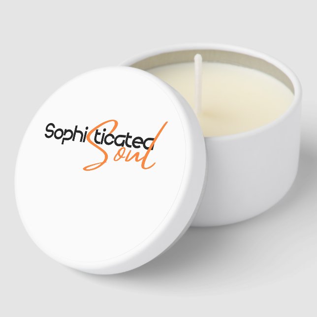 Sophisticated Soul Mini Candle Favors (Corner)