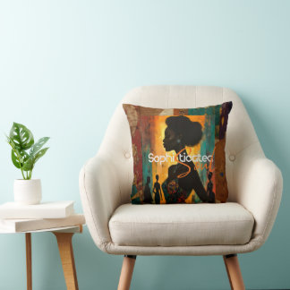 Sophisticated Soul Throw Pillow