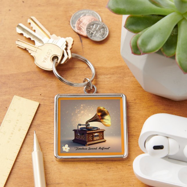 "Sophisticated Soundwave" Keychain (Desk)