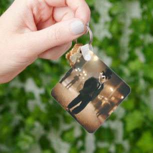 Sophisticated Suricates: Meerkat’s Black Tie Event Keychain