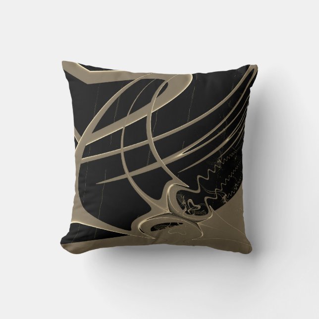 Sophisticated Throw Pillow (Front)