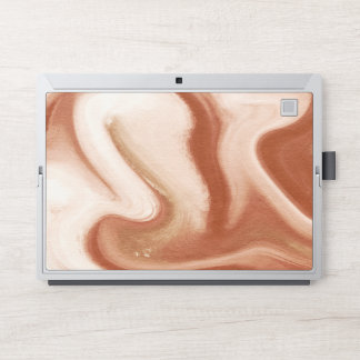 Sophisticated White Marbel HP Laptop Skin