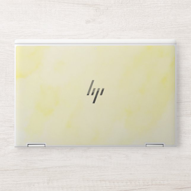 Sophisticated White Marbel HP Laptop Skin (Front)