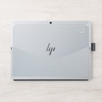 Sophisticated White Marbel HP Laptop Skin