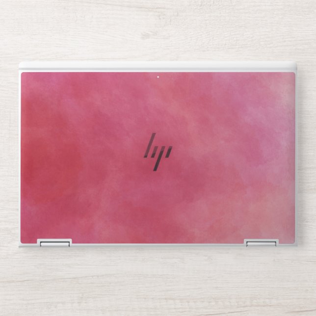 Sophisticated White Marble HP Laptop Skin (Front)