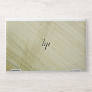 Sophisticated White Marble HP Laptop Skin