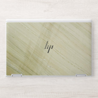 Sophisticated White Marble HP Laptop Skin