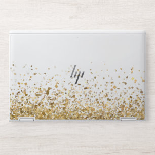 Sophisticated White Marble HP Laptop Skin