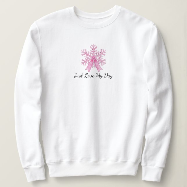 Sophisticated Winter Shirt Women | Sweatshirt (Design Front)