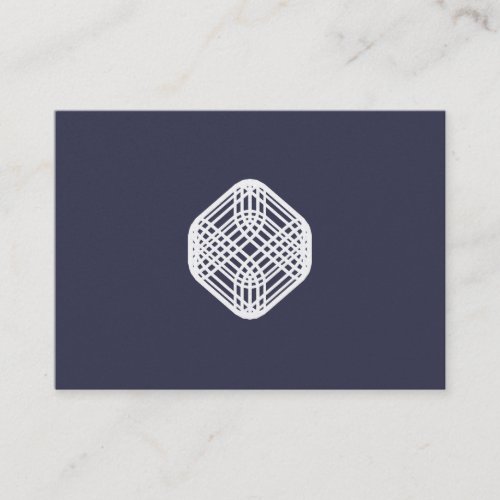 Sophisticated Wire _ Indigo Business Card