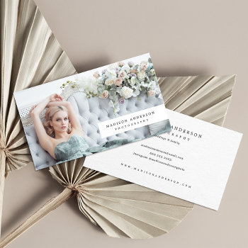 Sophistication Photography Business Cards by FINEandDANDY at Zazzle