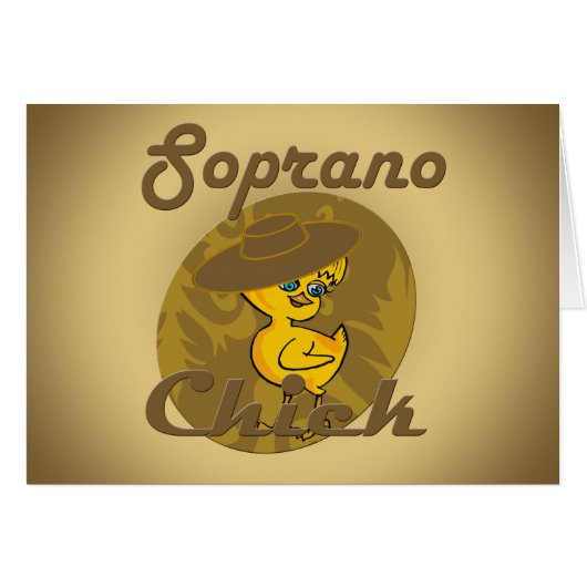 Soprano Chick #6 Cards (Front Horizontal)