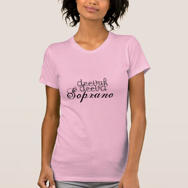 Soprano Diva T-Shirt (Front)
