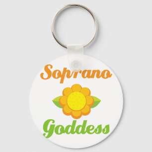 Soprano Goddess Keychain