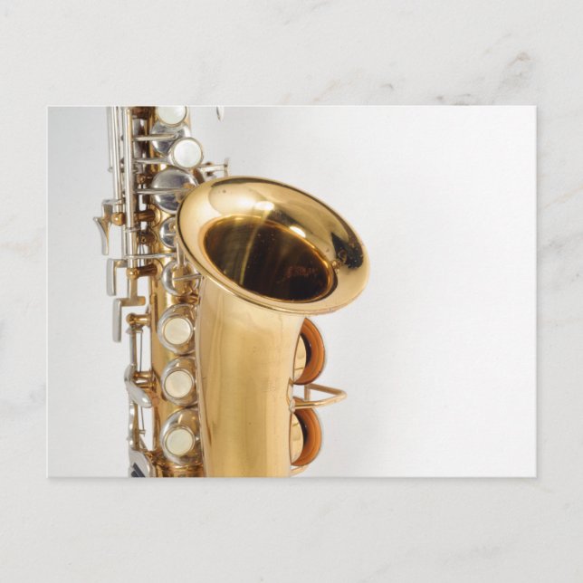 Soprano Saxophone Postcard (Front)