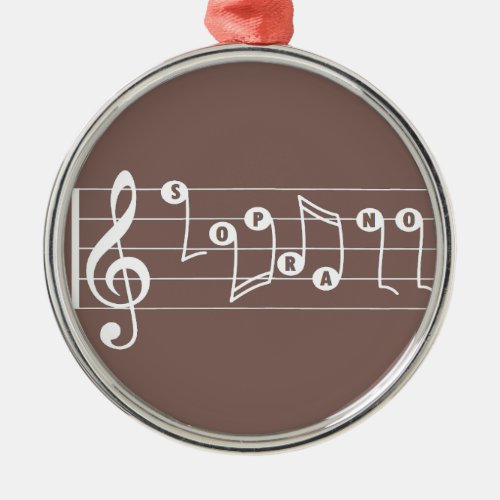 Soprano Singer Musical Ornament