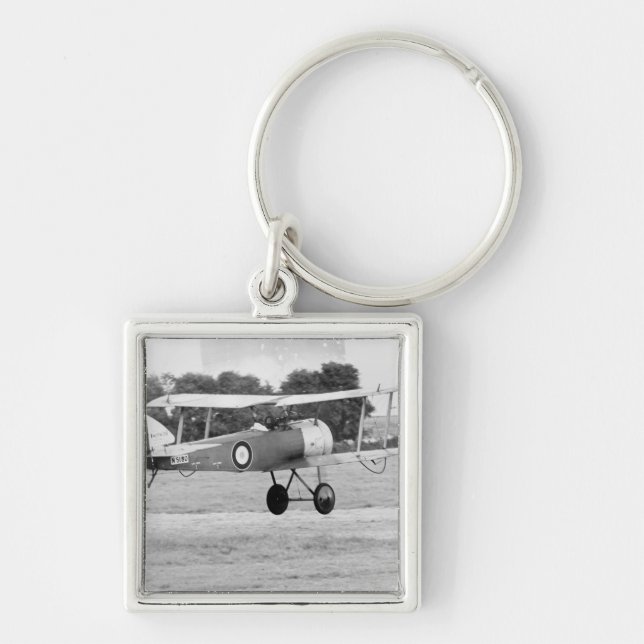 Sopwith Aircraft Taking Off Keychain (Front)