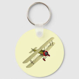 Sopwith Camel Biplane Keychain