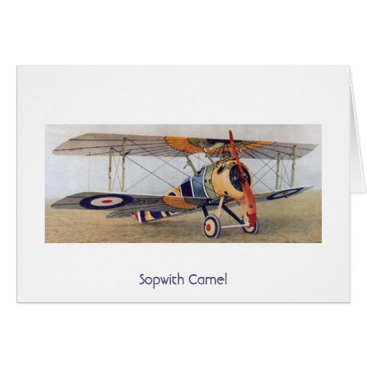Sopwith Camel, Sopwith Camel Cards (Front Horizontal)