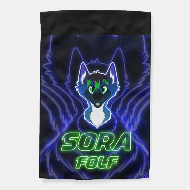 Sora yard flag (Front)