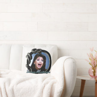 Soraya Montenegro, Mexican telenovela Throw Pillow