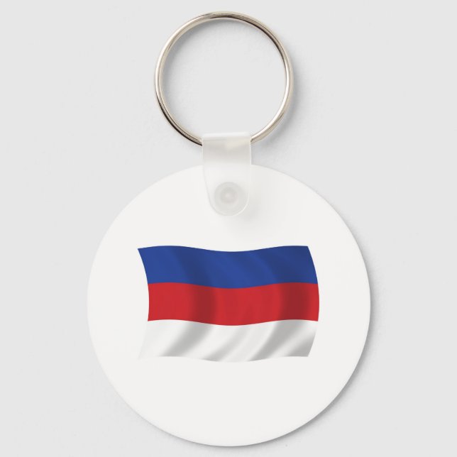 Sorbs Flag Keychain (Front)