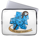 Sorcerer Dice Design Laptop Sleeve