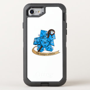 Sorcerer Dice Design OtterBox Defender iPhone SE/8/7 Case