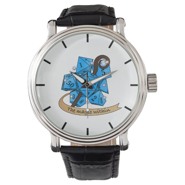 Sorcerer Dice Design Watch (Front)