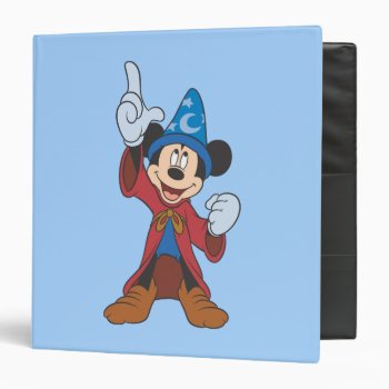 Sorcerer Mickey Mouse Binder by MickeyAndFriends at Zazzle