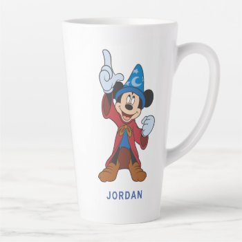 Sorcerer Mickey Mouse Latte Mug by MickeyAndFriends at Zazzle