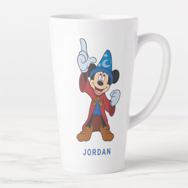 Sorcerer Mickey Mouse Latte Mug (Right)