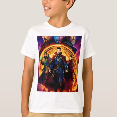 Sorcerer Showdown Epic Avengers T_Shirt Designs
