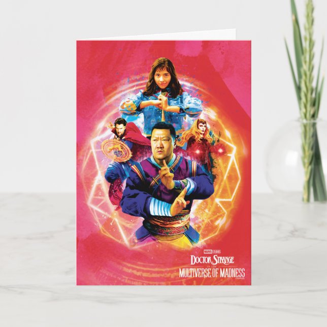 Sorcerer Supreme & Allies Mystic Graphic Card (Front)